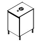 CABINET 50 with 1 BURNER