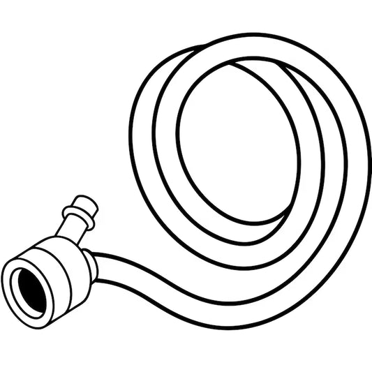GARDEN HOSE WATER SUPPLY + WATER DRAINAGE SYSTEM
