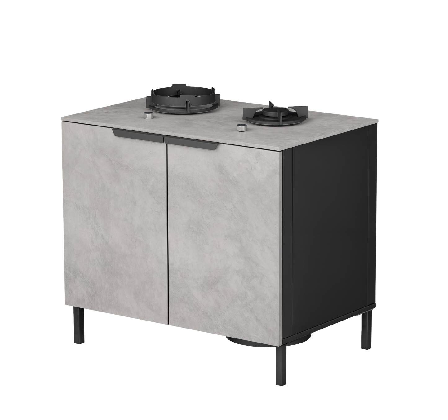 CABINET 100 with 2 BURNERS